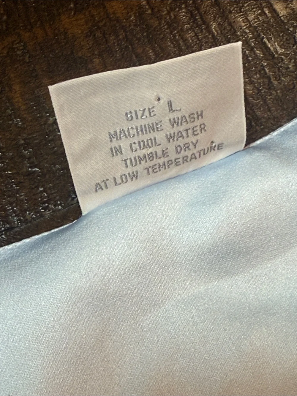 Vintage Jayre California Satin Nightgown Lace Blue L‎